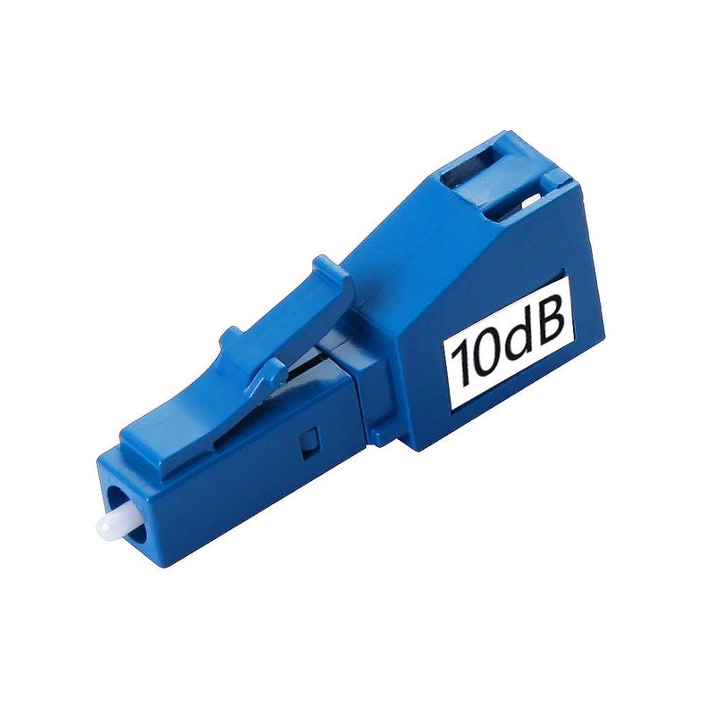 HYFIBER 2 Pack Single Mode LC 10dB Fiber Optic Attenuator, LC/UPC in-Line Fiber Attenuator, Male to Female, Single-Mode Fixed, SM, dB Options: 3dB, 5dB, 7dB, 10dB - Image 2